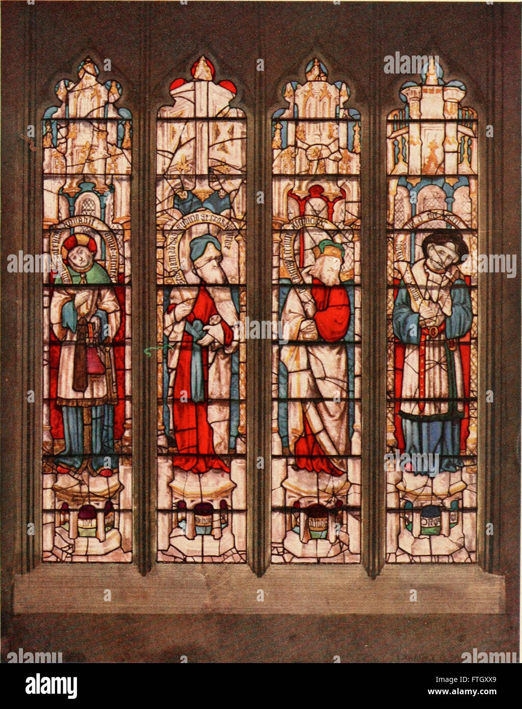 Flodden Window 'Stained Glass of the Middle Ages in England and France' (1913 ...