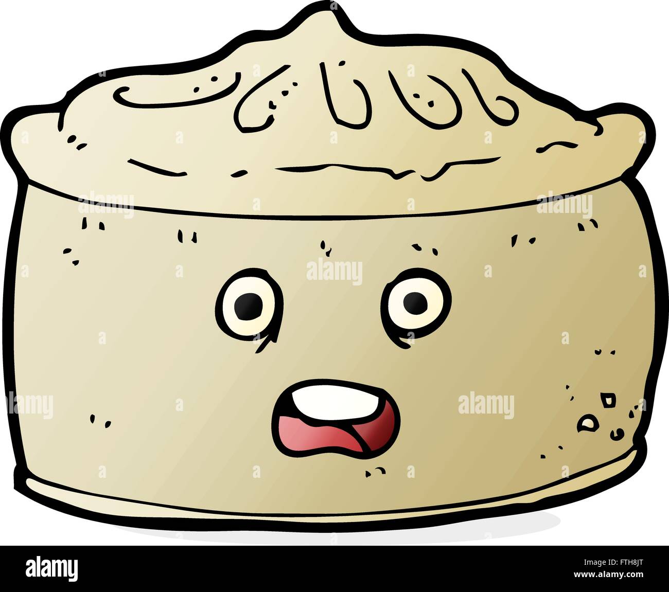 cartoon pie with face Stock Vector Image & Art Alamy