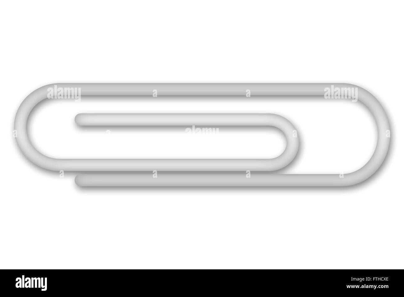 Paper Clip Vector Illustration Stock Vector Image & Art Alamy