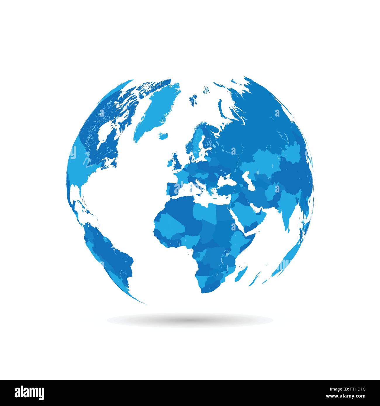 Earth Globe Illustration