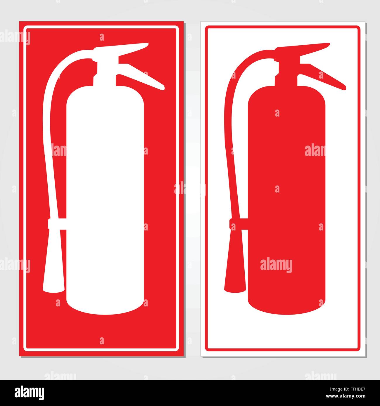 Fire extinguisher signs hi-res stock photography and images - Alamy