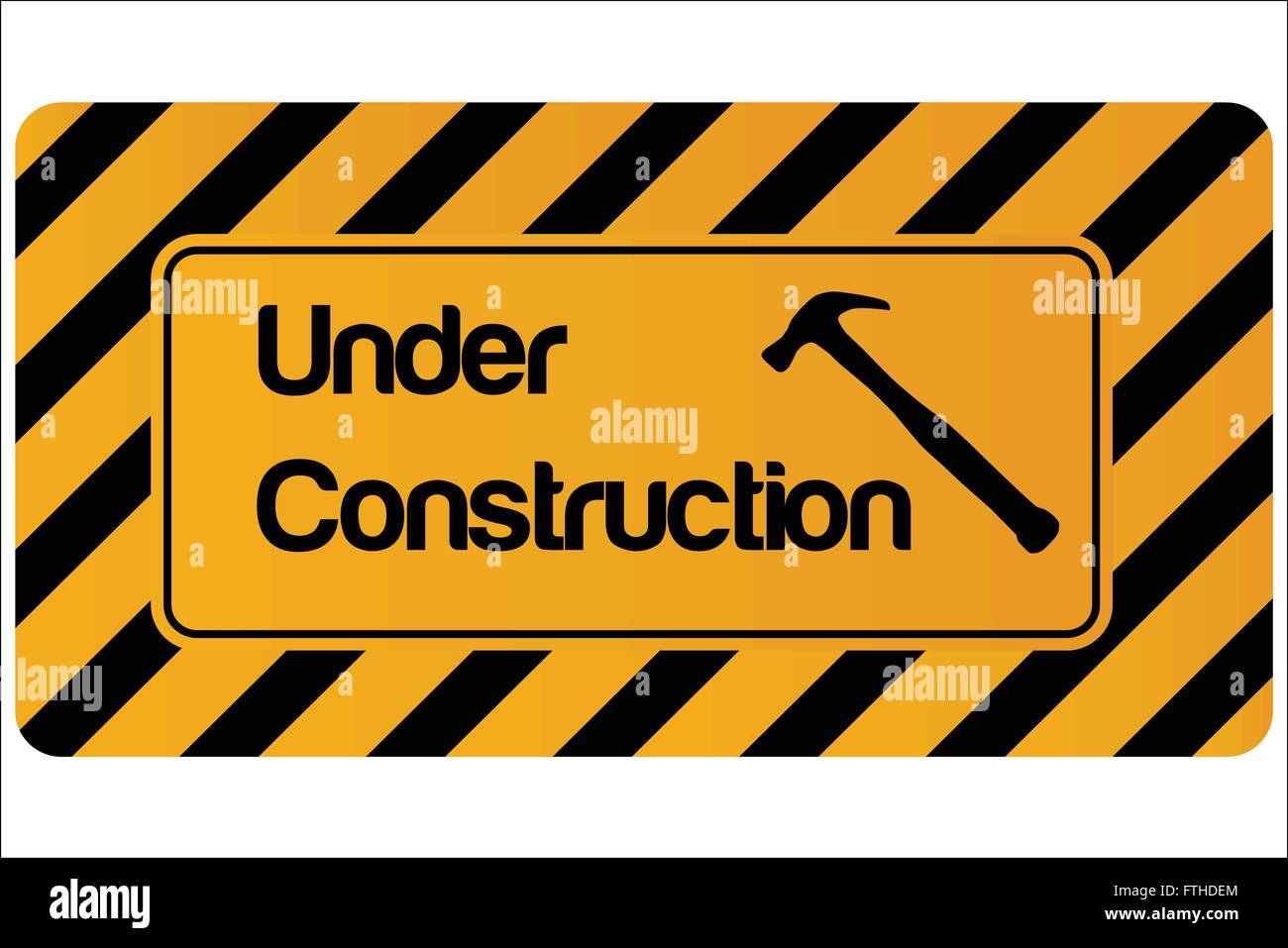 Under Construction Vector Illustration Stock Vector Image & Art - Alamy
