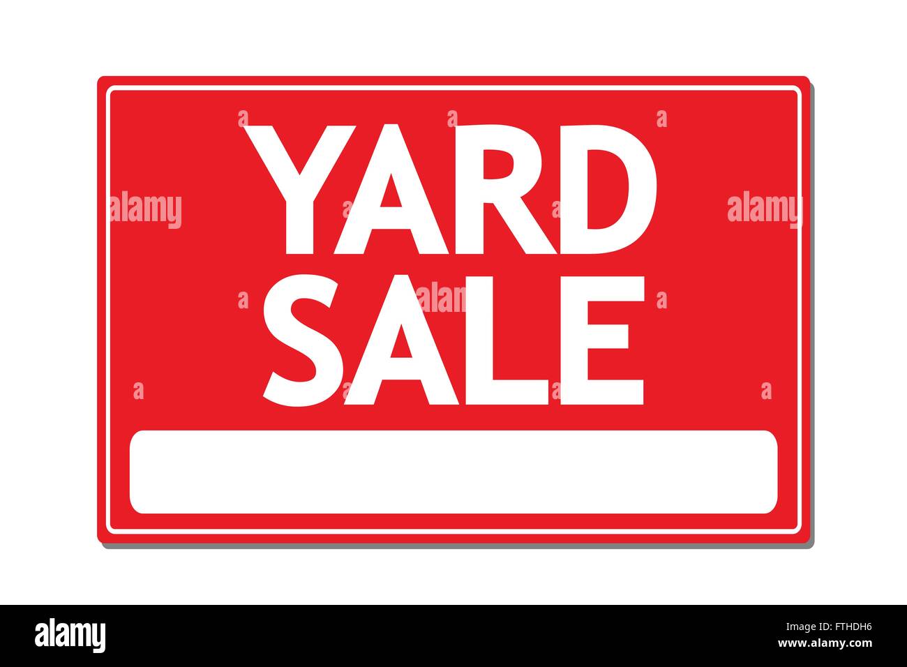 Yard Sale Vector Sign Stock Vector Image & Art Alamy