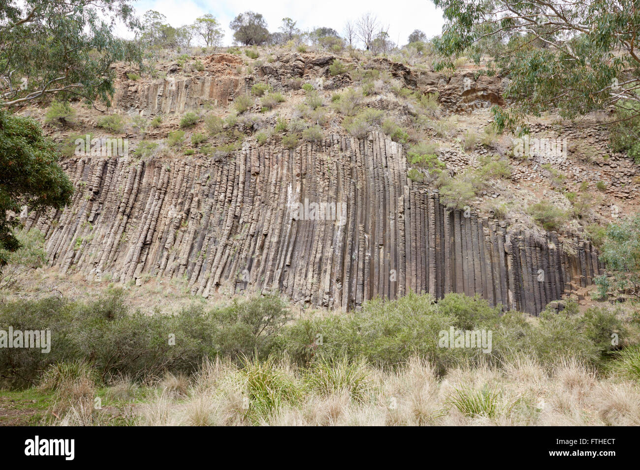 Organ Pipes National Park Victoria Australia Stock Photo