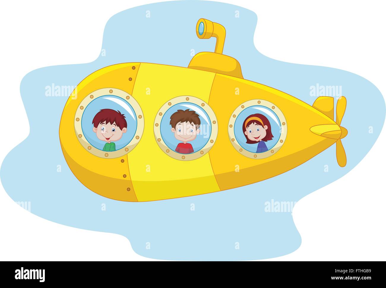 Cartoon yellow submarine Stock Vector Image & Art - Alamy