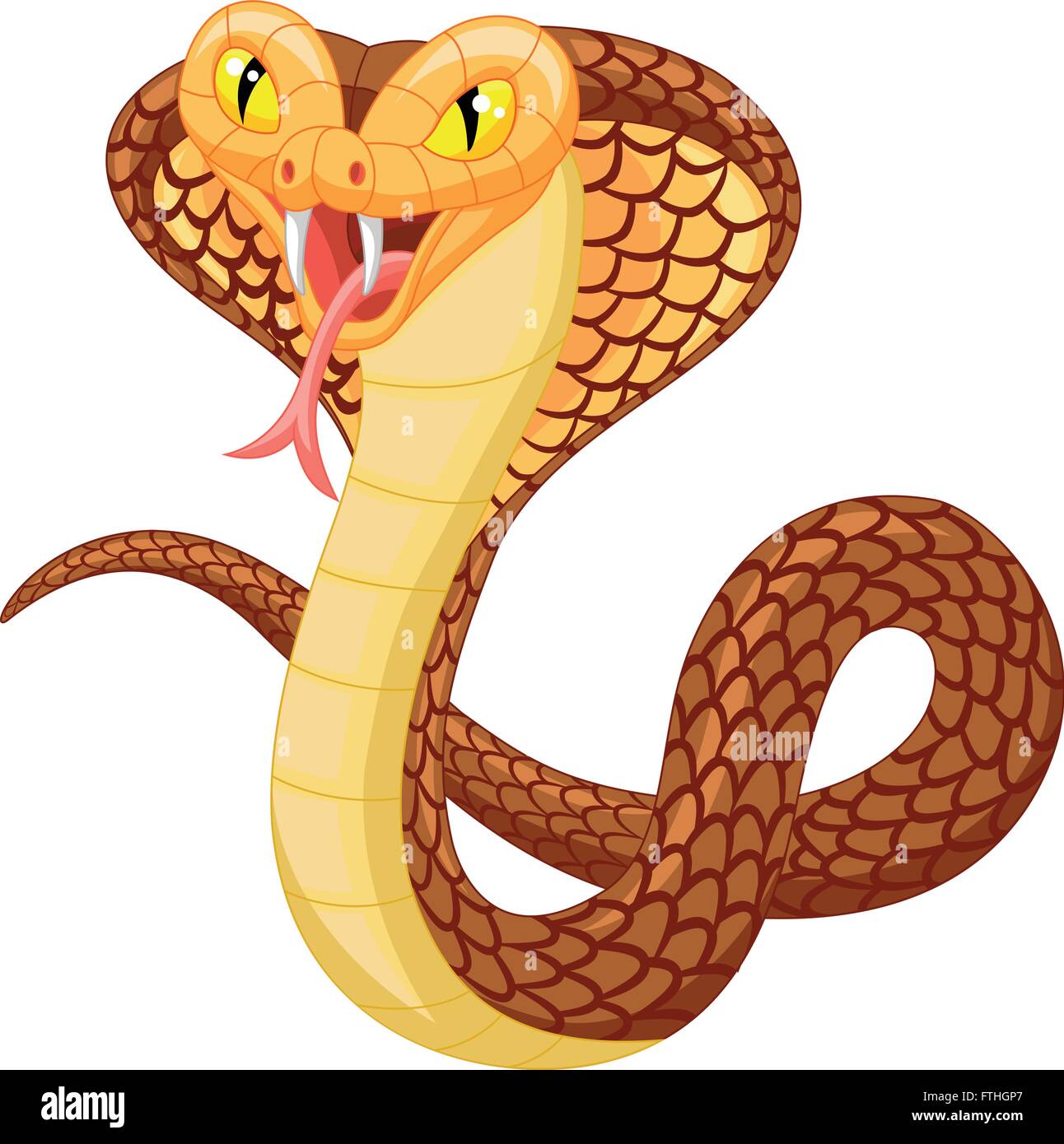 Angry cobra cartoon Stock Vector Image & Art Alamy