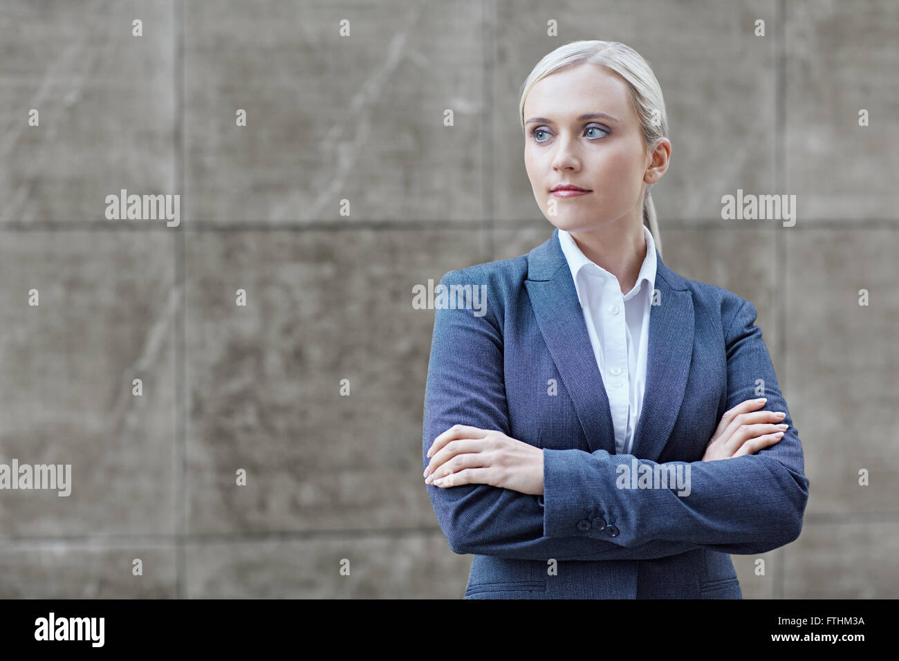 Confident in her abilities Stock Photo