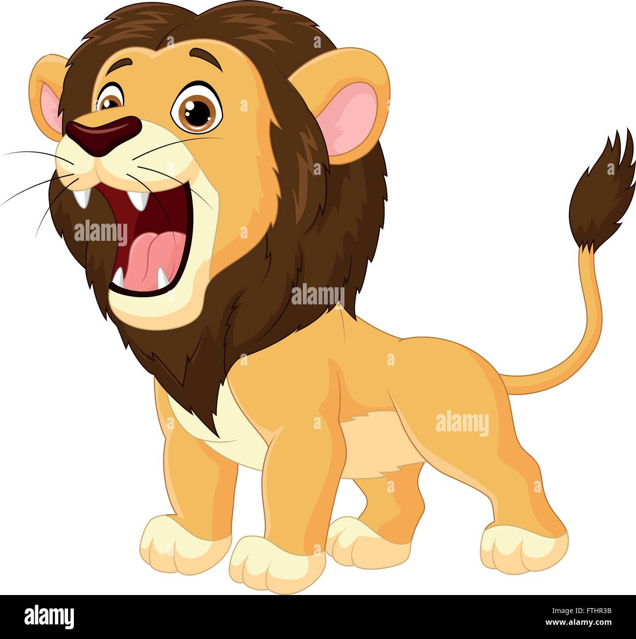 How A Lion Roaring - Sound Effect - Animation