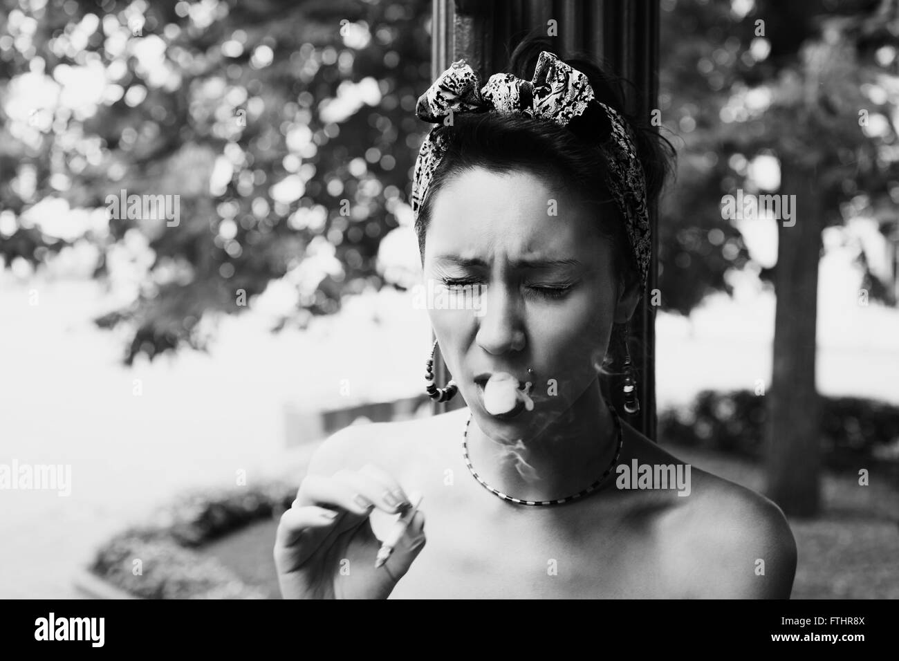 Coughing smoke hires stock photography and images Alamy