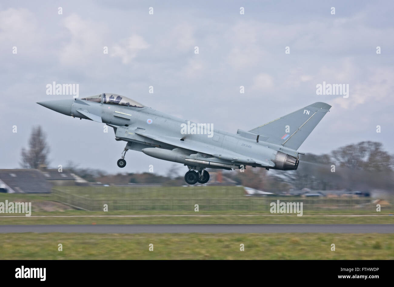 Eurofighter Typhoon, RAF Coningsby Stock Photo