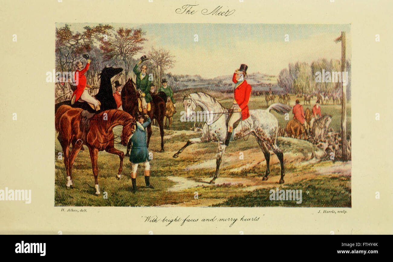 'The Analysis of the Hunting Field' (Plate 1) presents a visual and ...