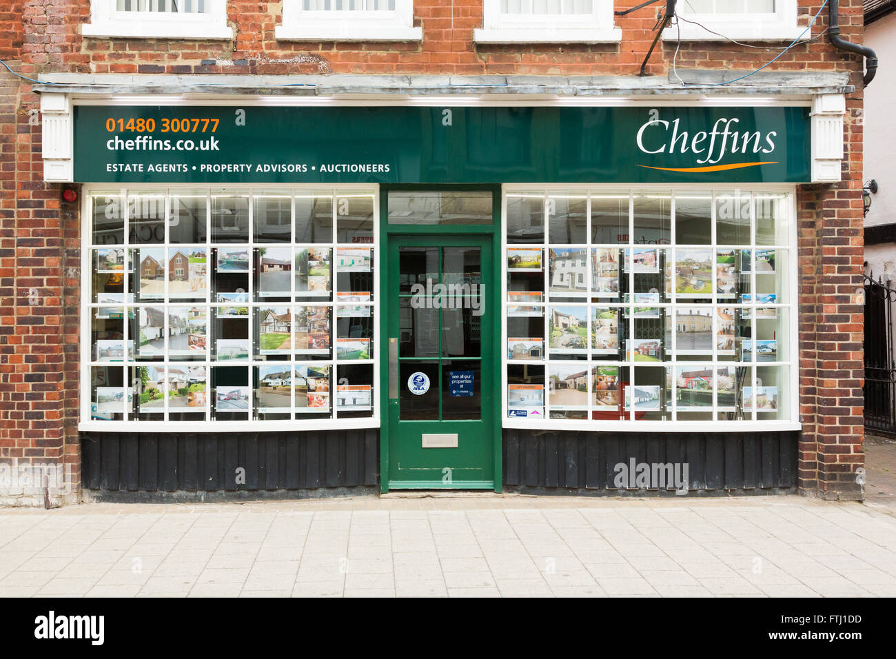 Cheffins estate agents Stock Photo Alamy