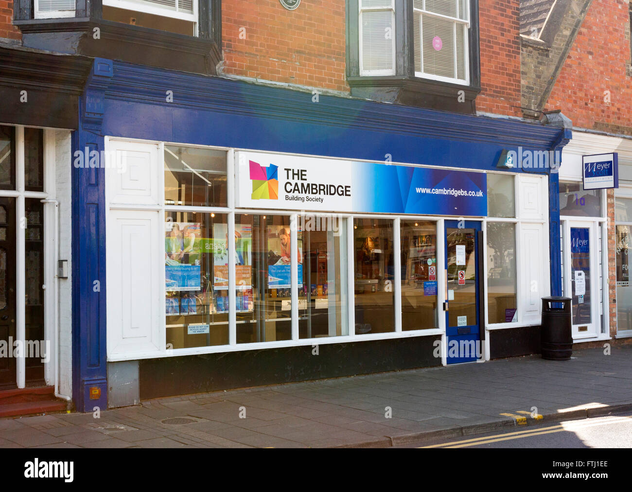 The Cambridge Building Society branch in UK Stock Photo