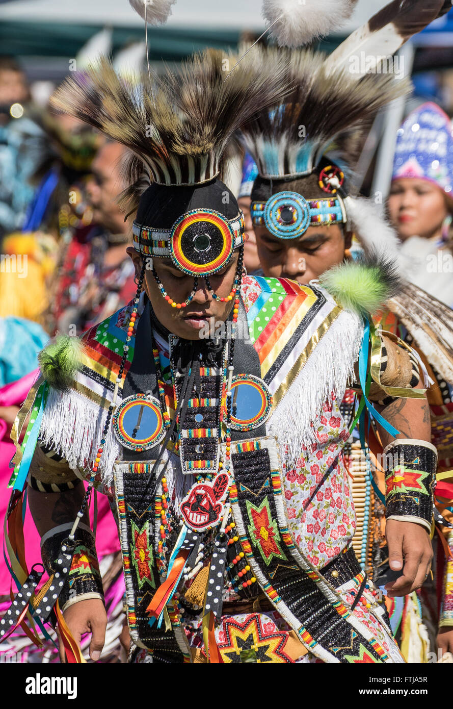 Native American Dancer at the Stillwater Pow-wow, Anderson, California