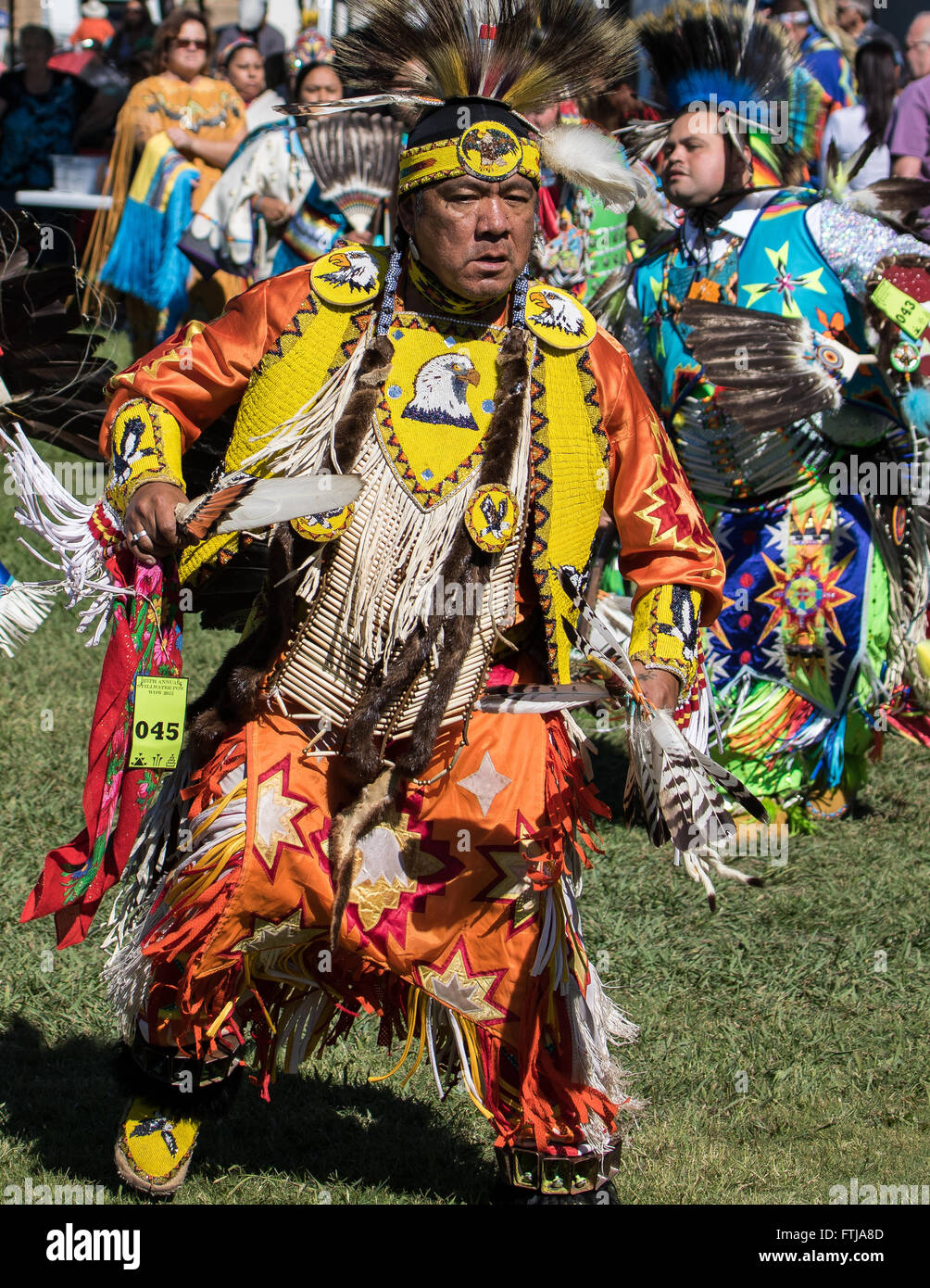 Native American Dancer at the Stillwater Pow-wow, Anderson, California