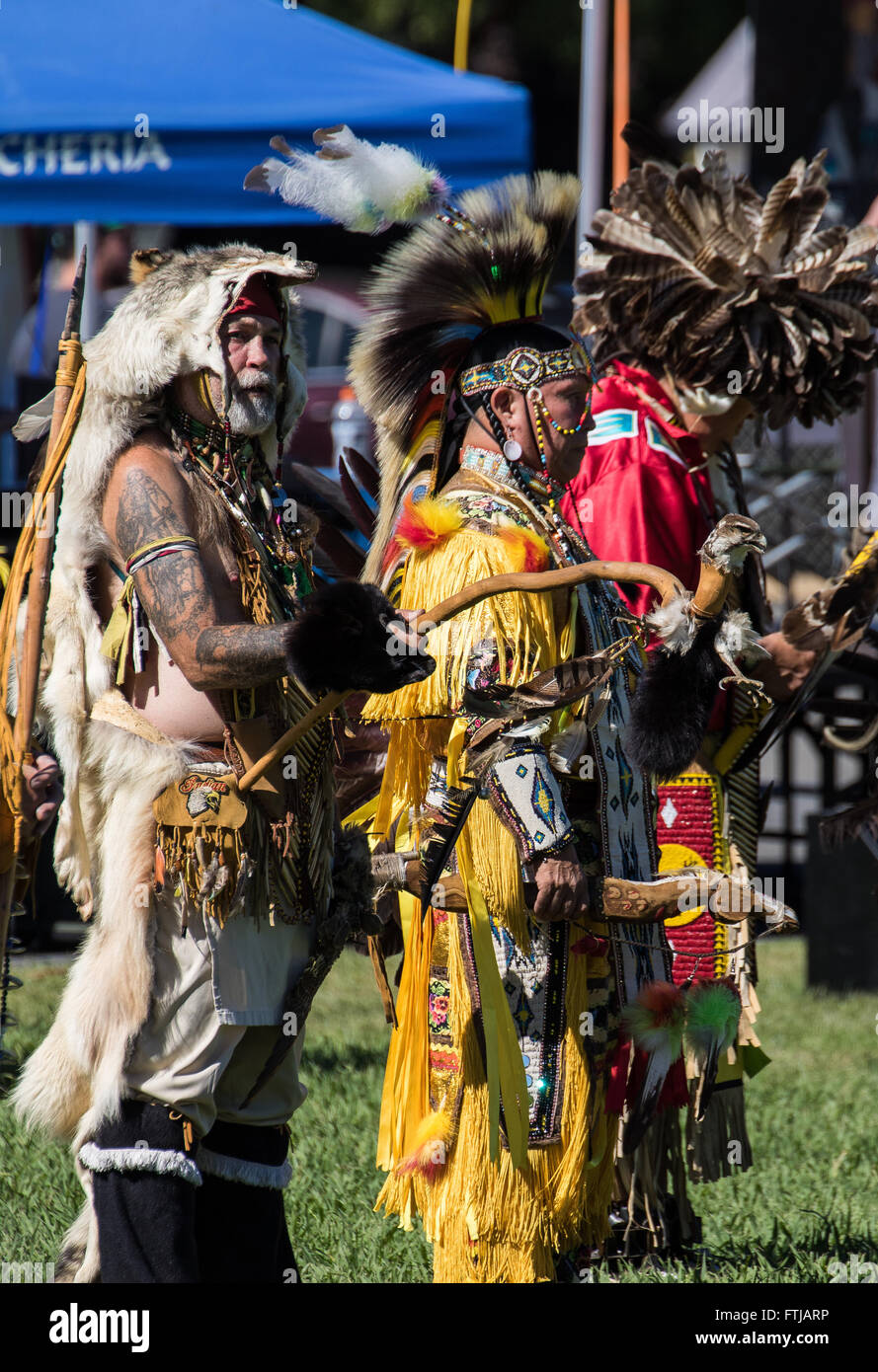 Native American Dancers at the Stillwater Pow-wow, Anderson, California