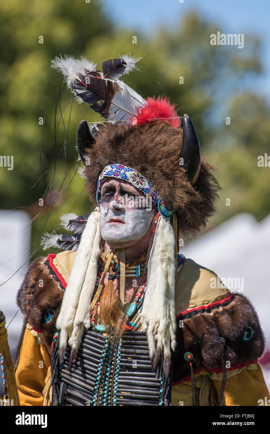 Native American Dancer at the Stillwater Pow-wow, Anderson, California