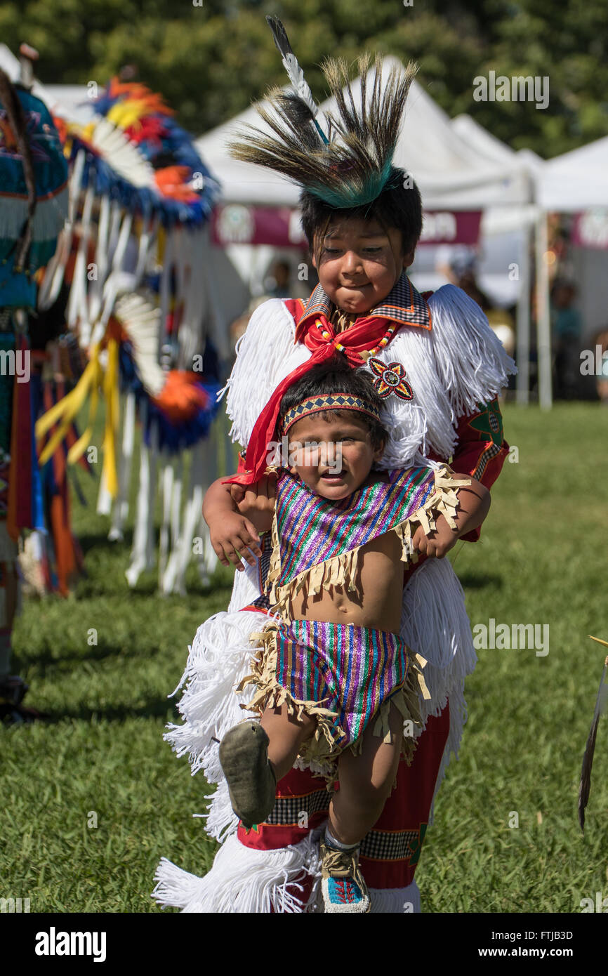 Native American Dancers at the Stillwater Powwow, Anderson, California