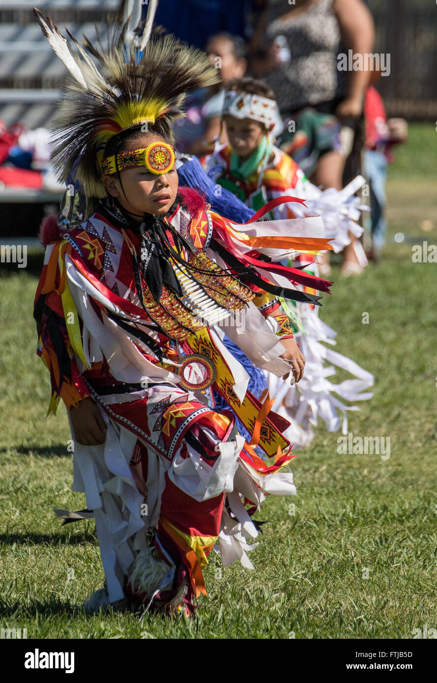 Native American Dancer at the Stillwater Pow-wow, Anderson, California
