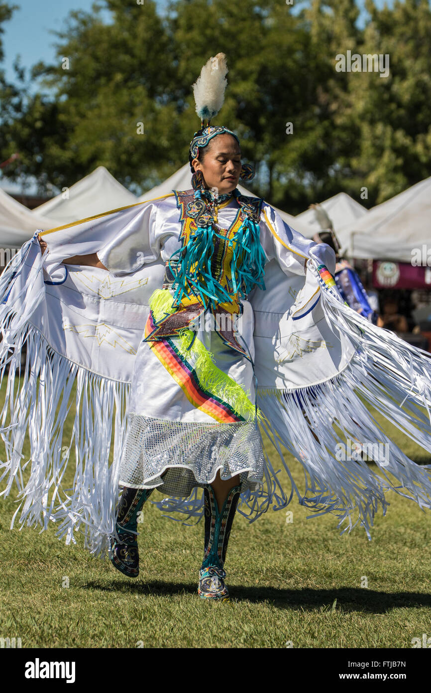 Native American Dancer at the Stillwater Pow-wow, Anderson, California