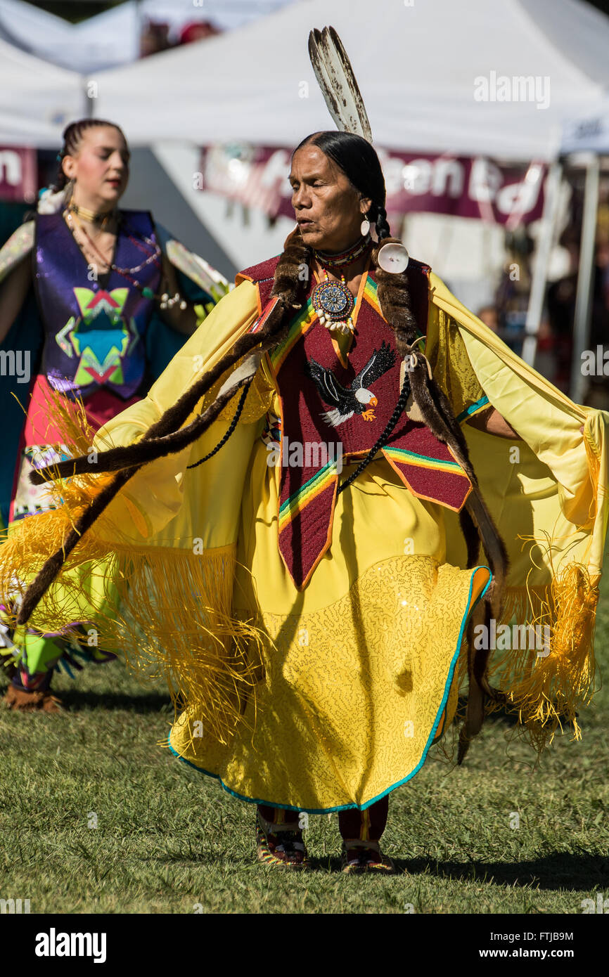 Native American Dancer at the Stillwater Pow-wow, Anderson, California