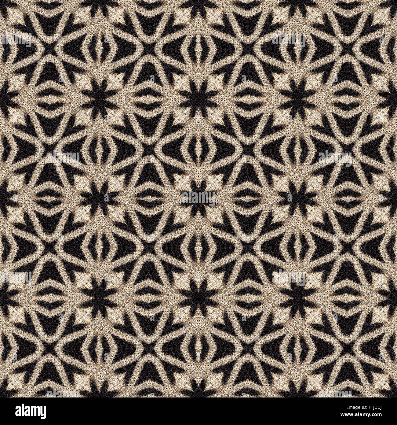 Oriental seamless wallpaper tiles, zebra stripes pattern Stock Photo