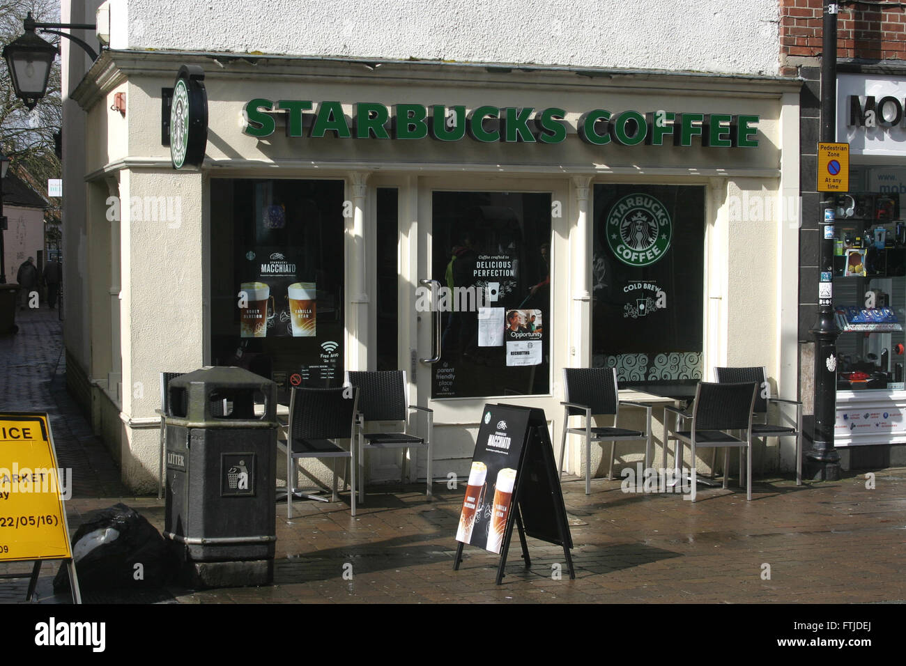 High street coffee shop hires stock photography and images Alamy