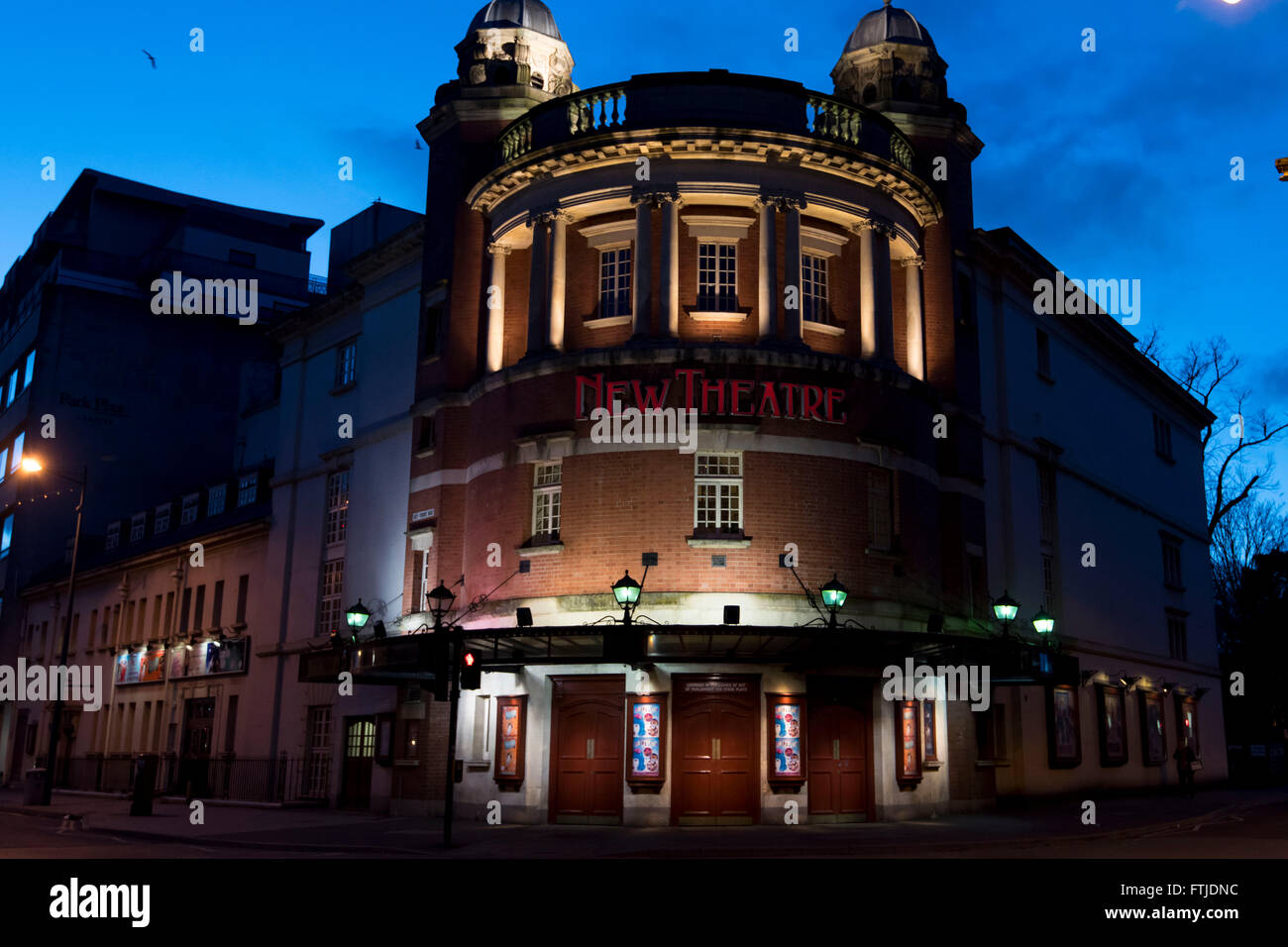 The New Theatre on Greyfriars Road, Cardiff, south Wales Stock Photo Alamy