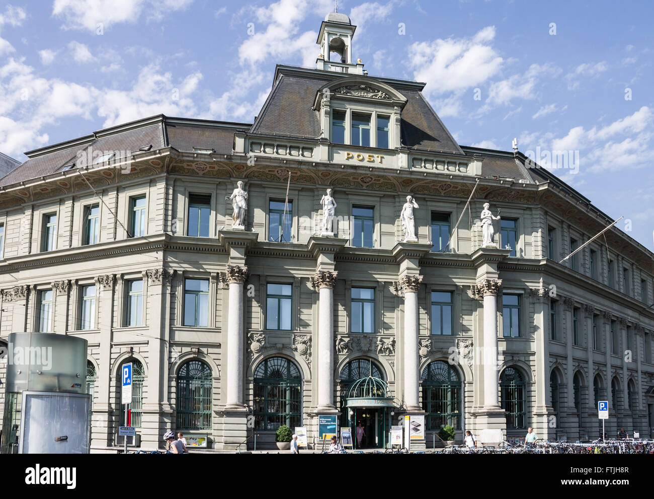 Historical Post Office Lucerne, Switzerland Stock Photo Alamy
