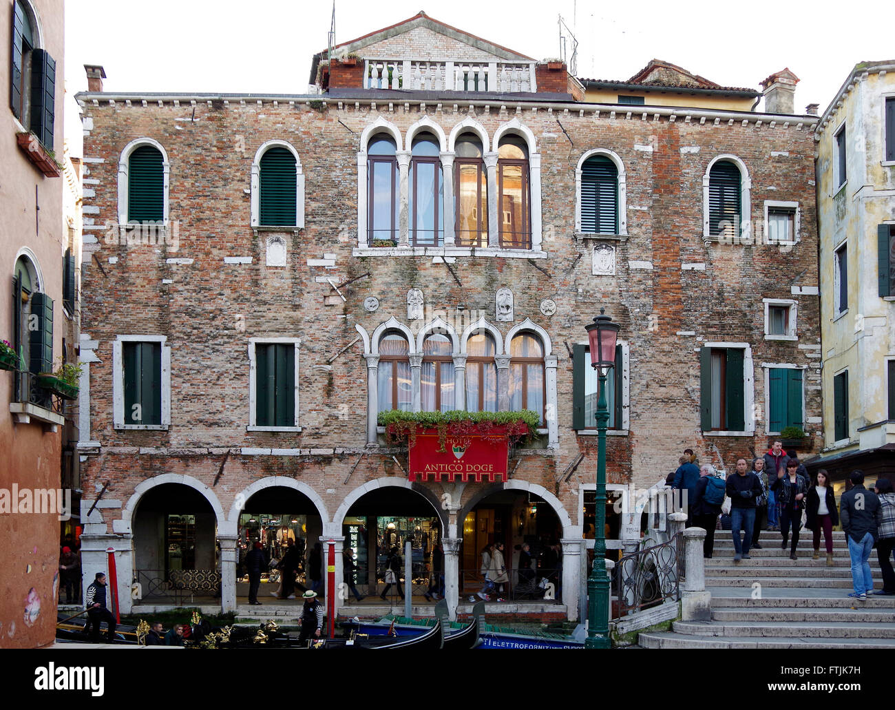 Venice, Italy, Palazzo Falier Stock Photo Alamy