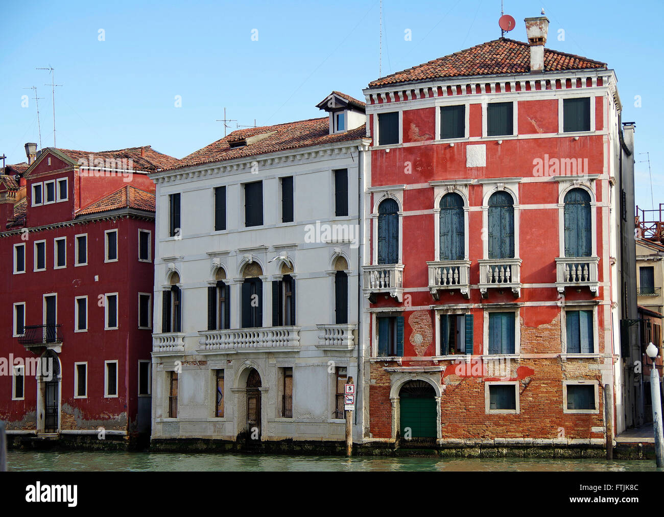 Venice, Italy, Palazzo Emo, Canal de Cannaregio Stock Photo