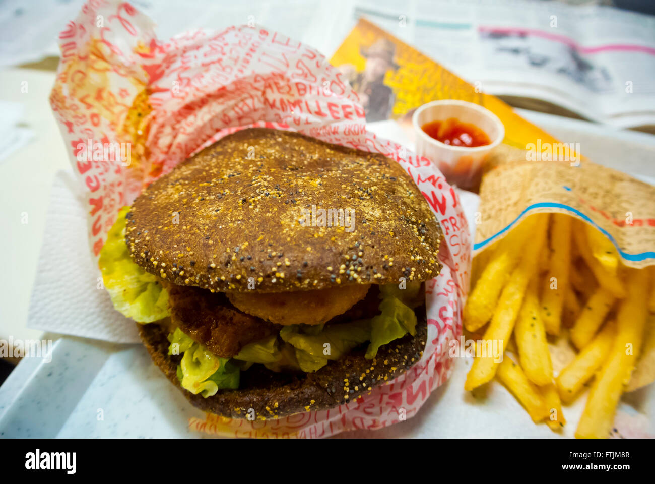 Hesburger fast food hesburger fast hi-res stock photography and images -  Alamy
