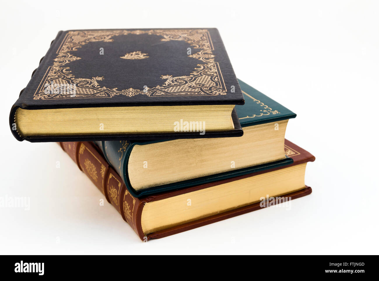 Leather bound books hires stock photography and images Alamy