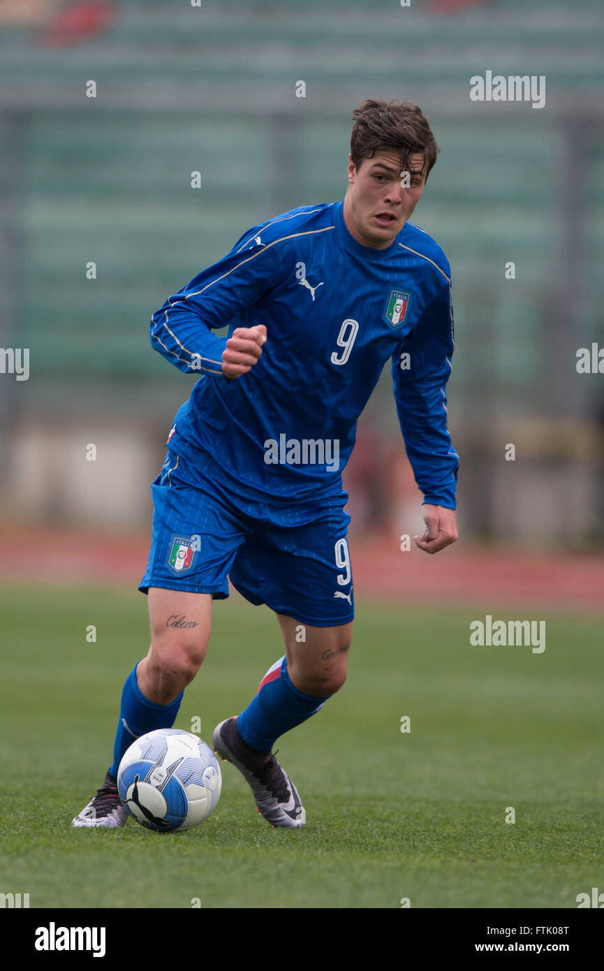 Andrea Favilli (ITA), MARCH 25, 2016 - Football / Soccer : UEFA ...