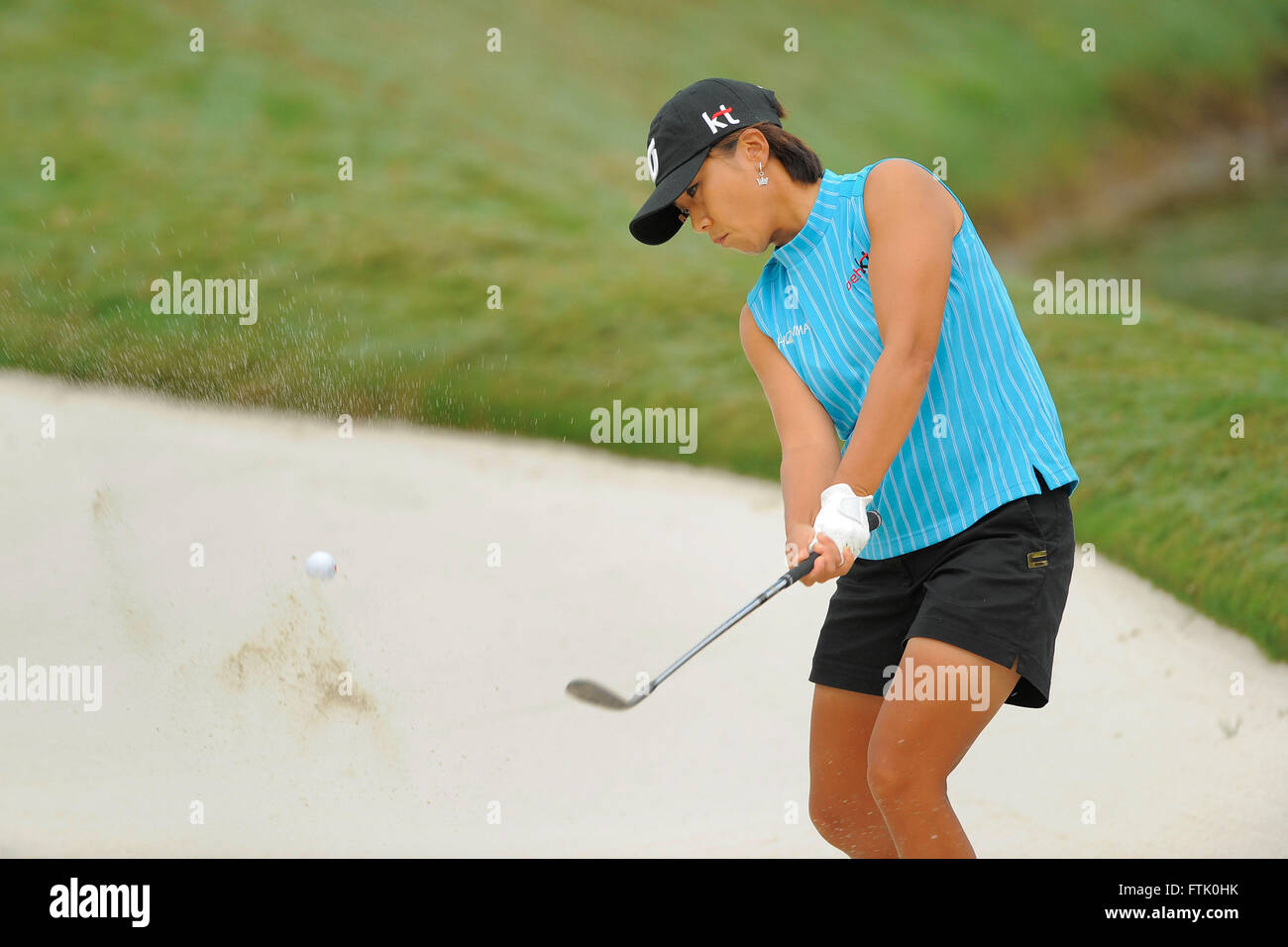 Orlando, Fla, USA. 17th Nov, 2011. Mi Hyun Kim during the first round ...