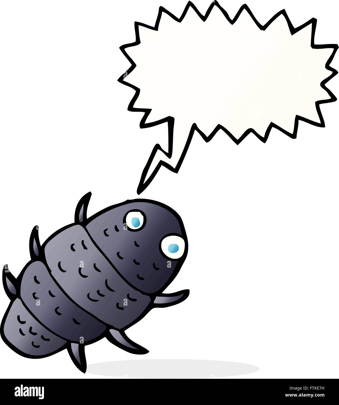 Talking Insect Cartoon cartoon bug with speech bubble Stock Vector Image & Art - Alamy