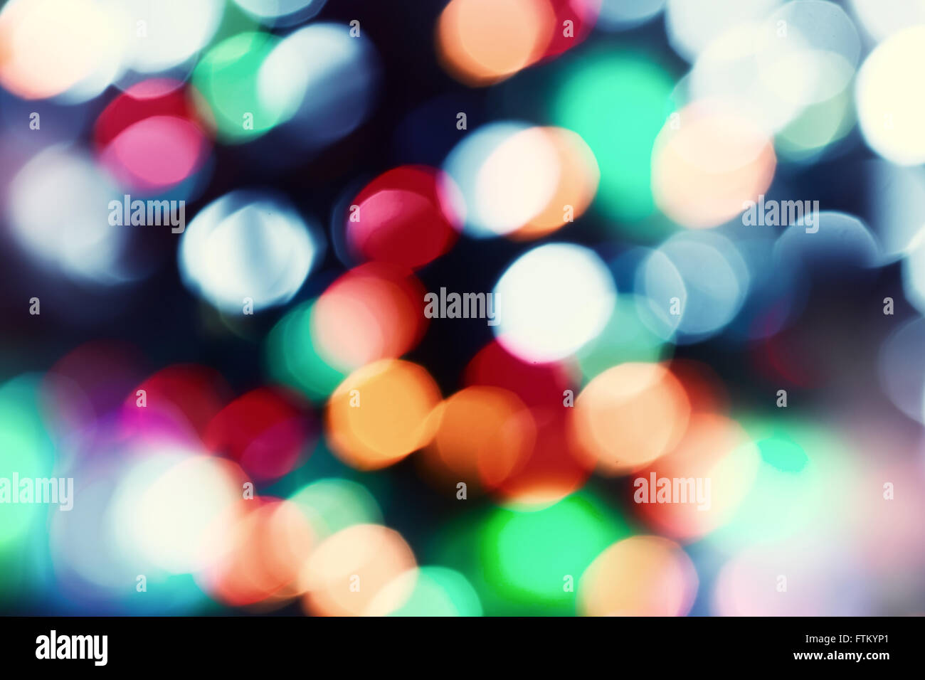 Abstract background with colored spots close up Stock Photo