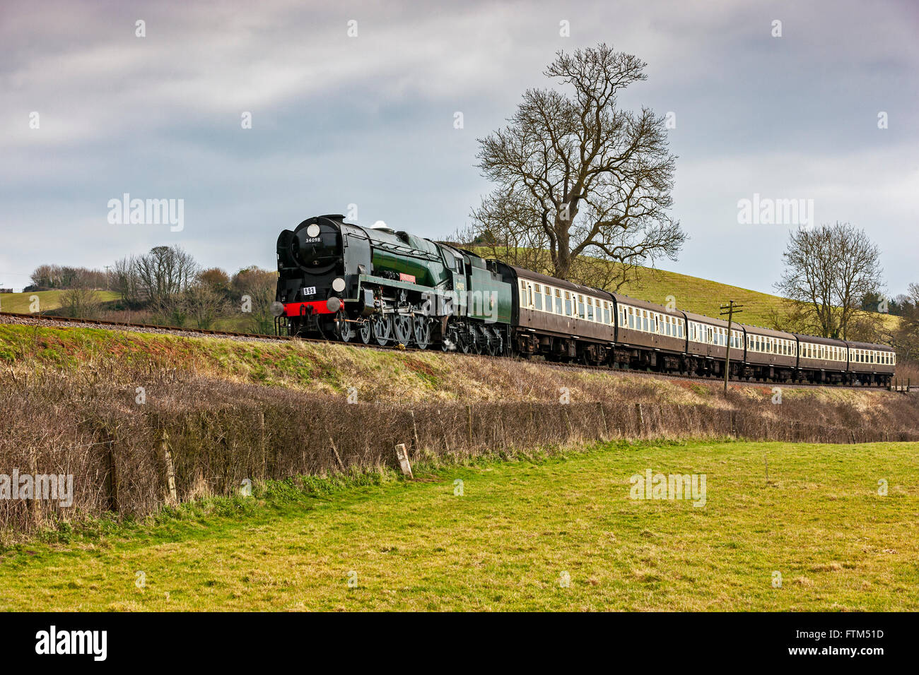 West Somerset Railway Stock Photo