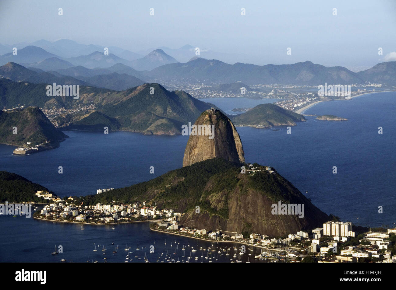 Aerial View of Urca Neighborhood in the City of Rio de Janeiro, Brazil  Stock Photo - Alamy