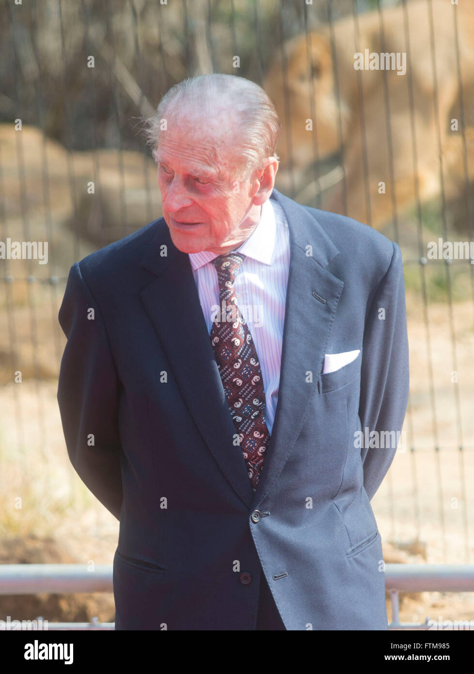 The Duke of Edinburgh open the ZSL London Zoo’s new exhibit, Land of