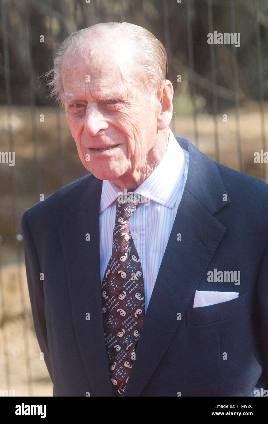 The Duke of Edinburgh open the ZSL London Zoo’s new exhibit, Land of