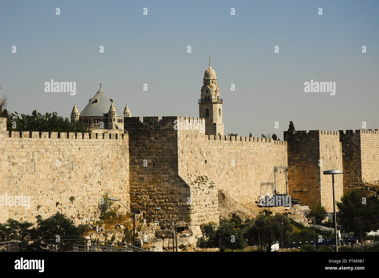 View of the old city of Jerusalem Stock Photo - Alamy