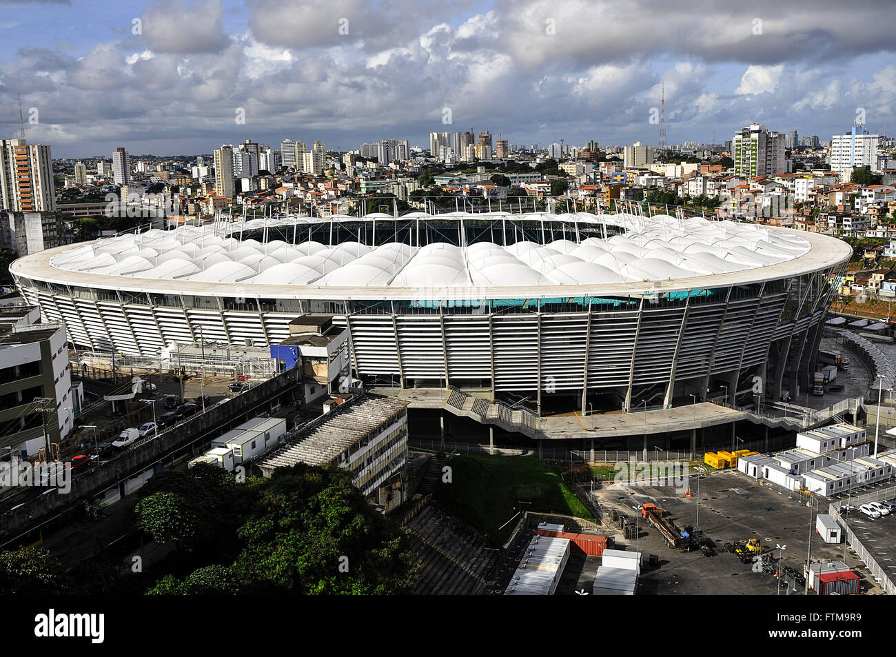 Sports Complex Cultural Octavio Mangabeira - Itaipava Arena Fonte Nova Stock Photo
