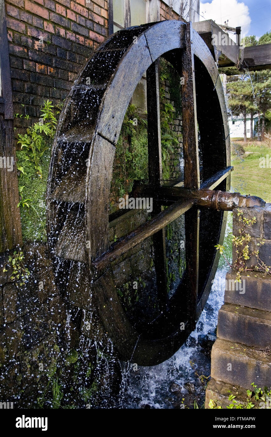 Water Wheel House Yerba Mate Stock Photo