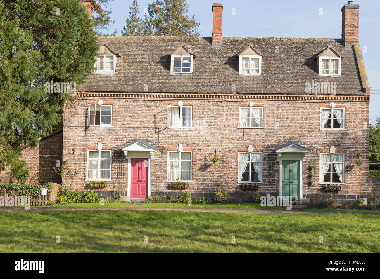 Village cottages, Frampton on Severn,Gloucester, Gloucestershire