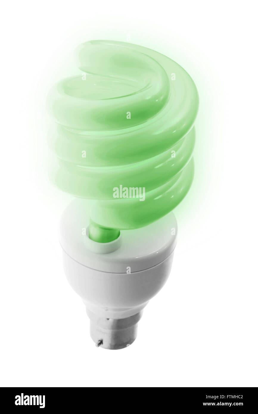 Compact Fluorescent Light Bulb Stock Photo Alamy