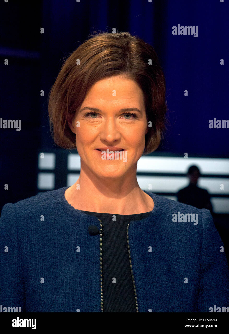 ANNA KINBERG-BATRA Party leader of the Swedish Conservatives Stock Photo