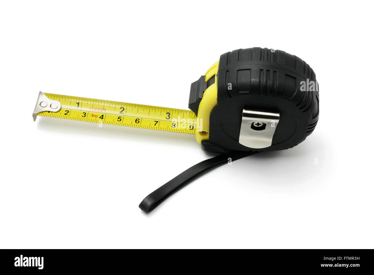 Retractable Measuring Tape Stock Photo Alamy