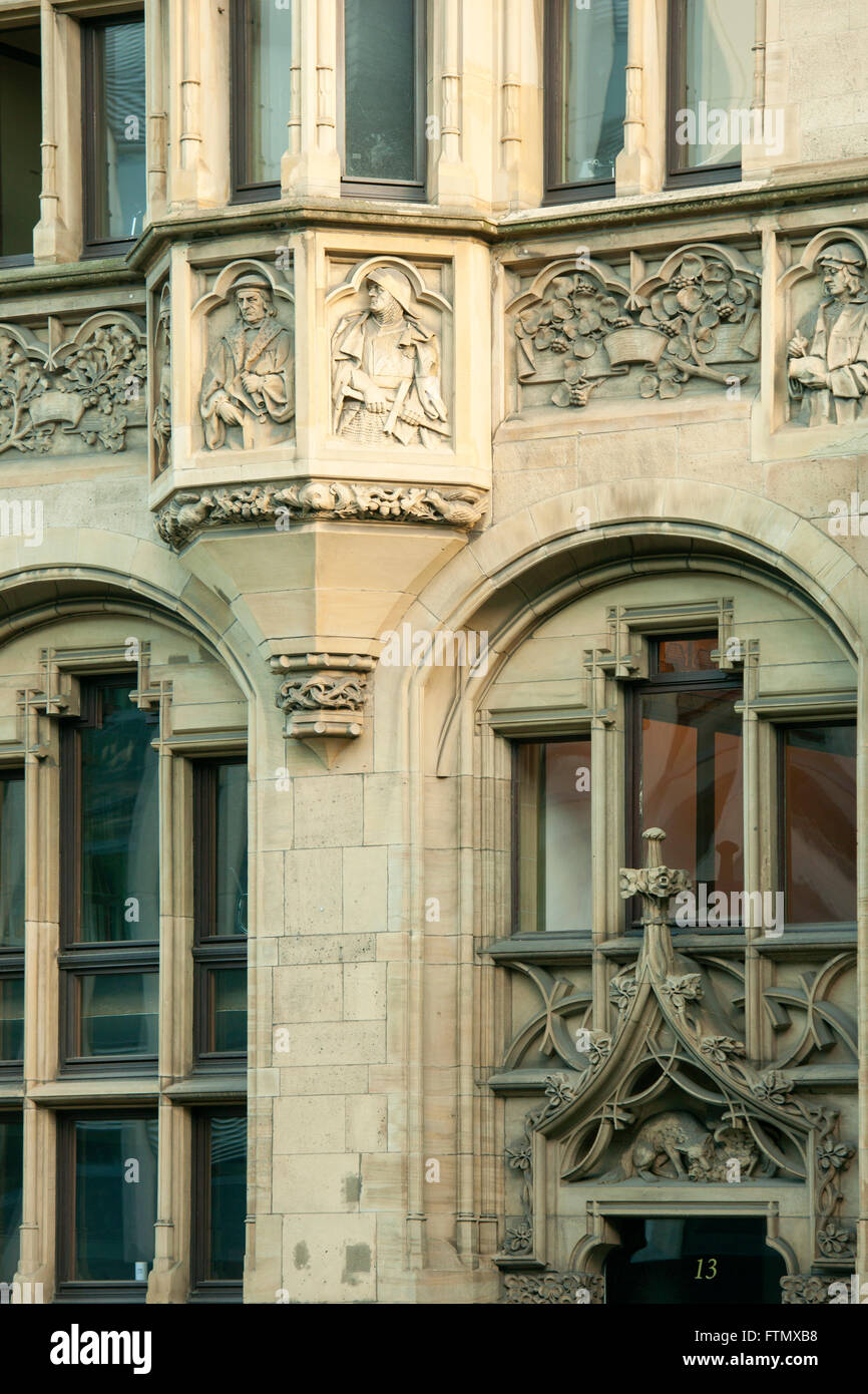Koln Altstadt Nord Magnusstrasse Haus Am Romerturm Stock Photo