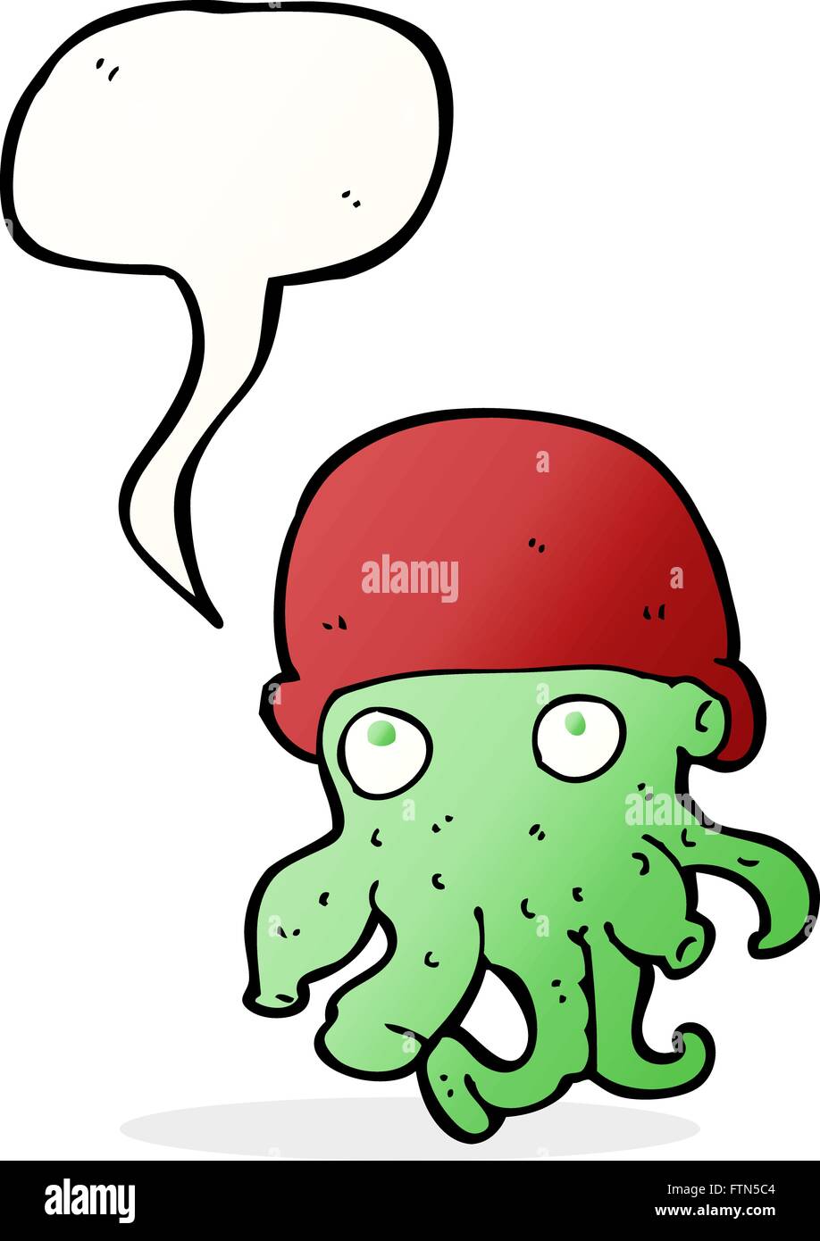 Cartoon alien head wearing hat hi-res stock photography and images - Alamy